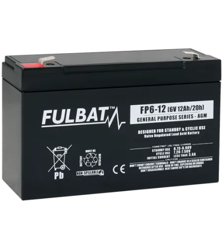 FULBAT AGM-FP 6V-12Ah akumuliatorius
