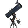 Celestron AstroMaster 130EQ reflektorinis teleskopas su išmaniojo telefono adapteriu ir T2