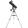 Celestron AstroMaster 130EQ reflektorinis teleskopas su išmaniojo telefono adapteriu ir T2