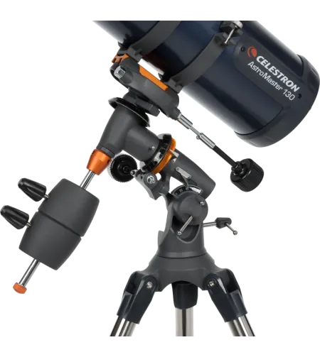 Celestron AstroMaster 130EQ reflektorinis teleskopas su išmaniojo telefono adapteriu ir T2
