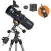Телескоп Celestron Astromaster 114EQ-MD с адаптером Phoneadapter и лунным фильтром.