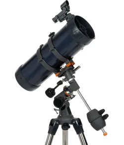 Телескоп Celestron Astromaster 114EQ-MD с адаптером Phoneadapter и лунным фильтром.