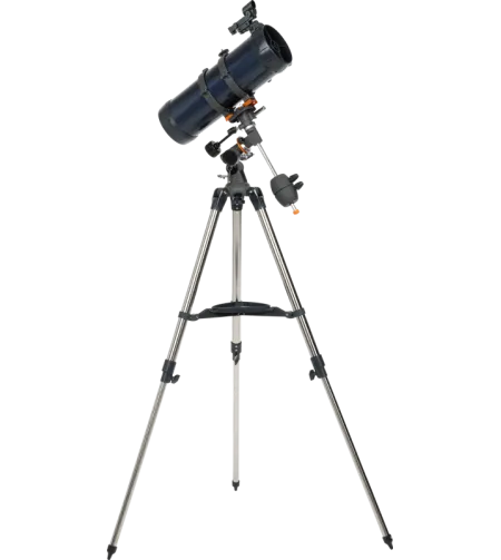 Телескоп Celestron Astromaster 114EQ-MD с адаптером Phoneadapter и лунным фильтром.