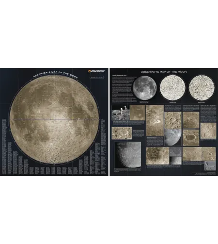 Celestron Moon Map