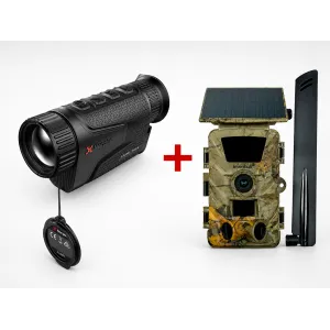 Nocpix LUMI L19 termovizorius + Levenhuk Trap LTE30 tako kamera