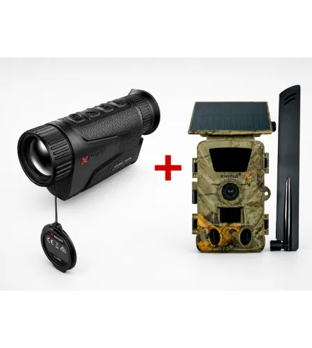 Nocpix LUMI L19 termovizorius + Levenhuk Trap LTE30 tako kamera