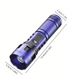 Super Bright Tactical LED Rechargeable Flashlight